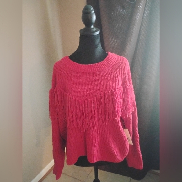 ♥️♥️🤍 NWT Faded Glory Striped Top (1) No Boundaries Sweater (1) XXL Juniors Lot - Picture 7 of 8